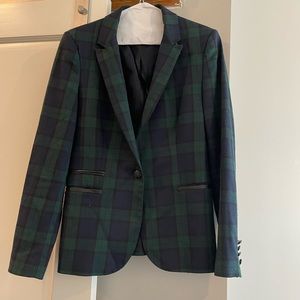 Plaid Zara blazer